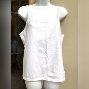 Chadwick’s ladies white camisole. EUC.